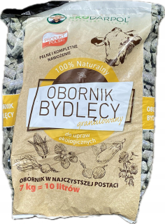 Organické, prírodné hnojivo EkoDarPol granulát 7 kg 10 l